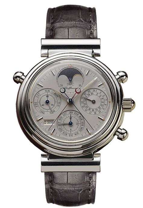 IWC Da Vinci Perpetual Rattrapante Platinum / German / Silver • 